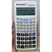 Natrual Display 249 Function Scientific Calculator with Sliding Back Cover (LC782ES)